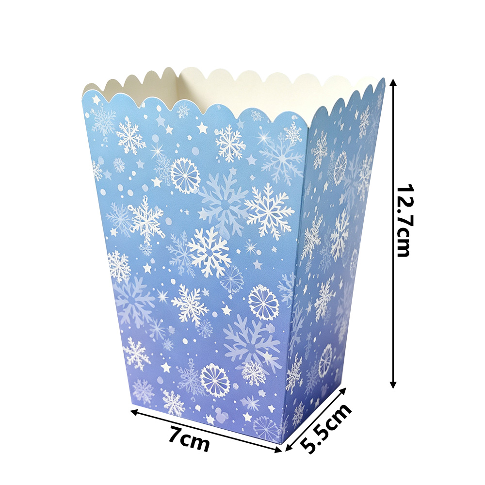 10-50pcs Snowflake Popcorn Box - Event Party Box review and price