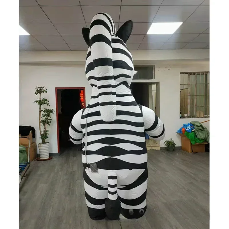 Inflatable Zebra Mascot Costum - Event & Party Supply Photos review and price