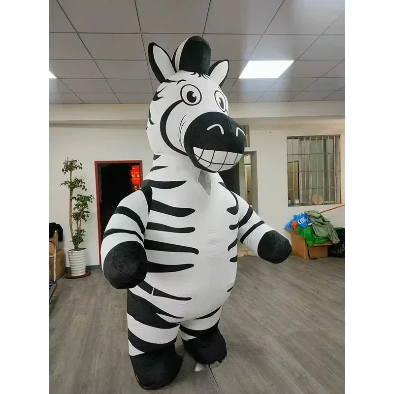 Inflatable Zebra Mascot Costum - Event & Party Supply Photos review and price