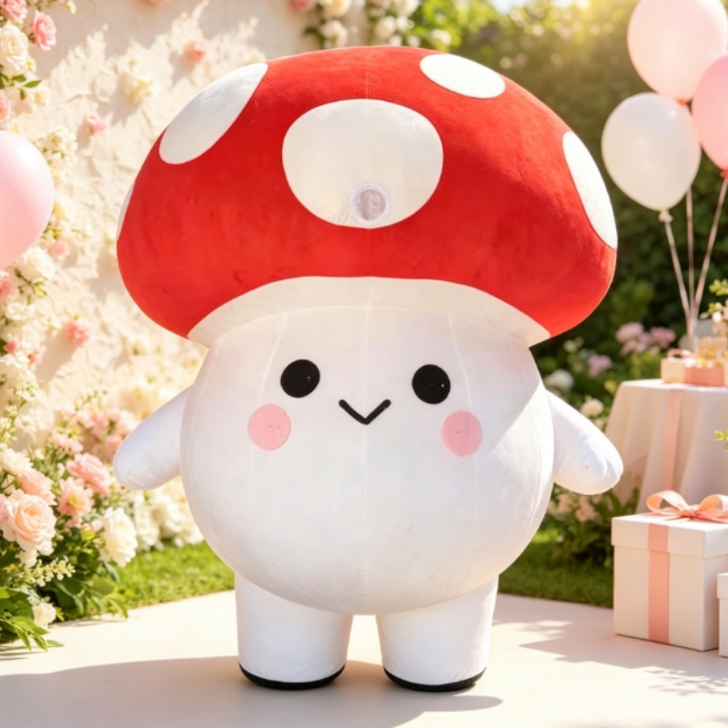 Inflatable Mushroom Mascot Cos - Event & Party Supply Photos review and price