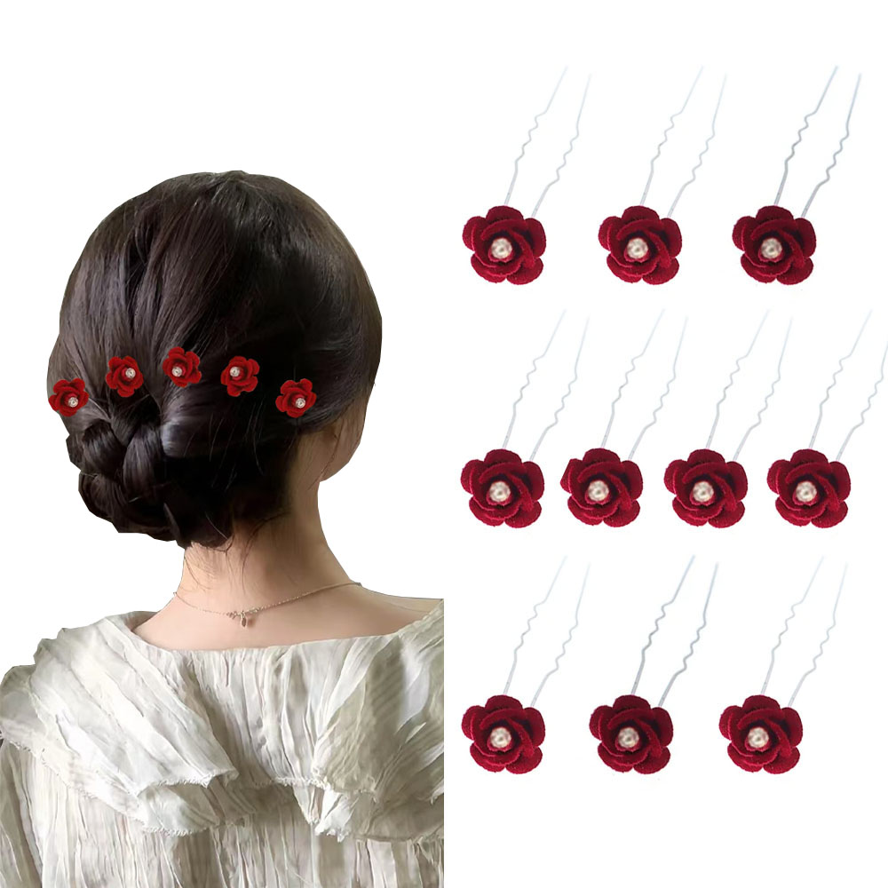 10Pcs Rose Hair Accessories We - Event Suppliers review and price