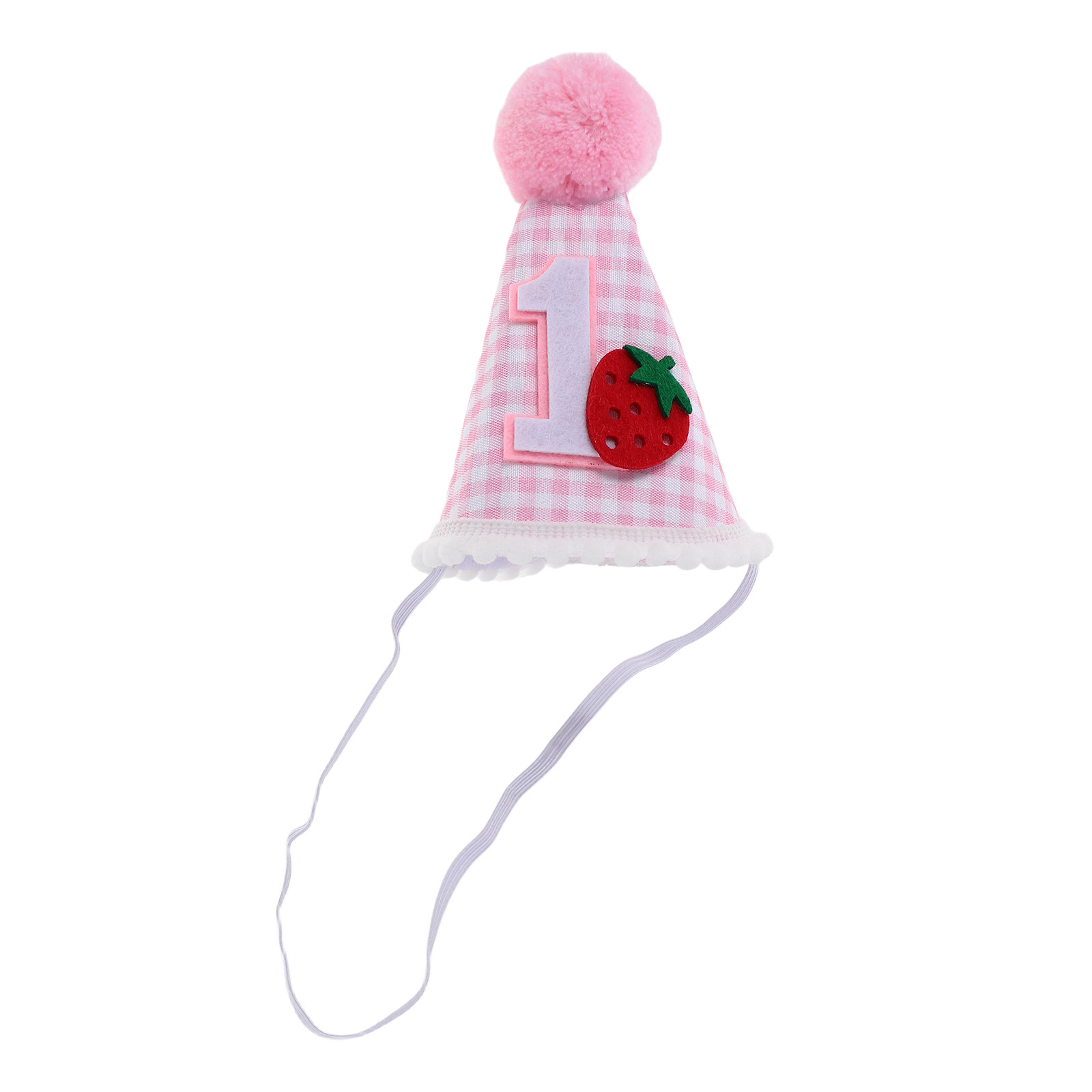 Strawberry Cone Birthday Hat P - Party Hat Cone review and price