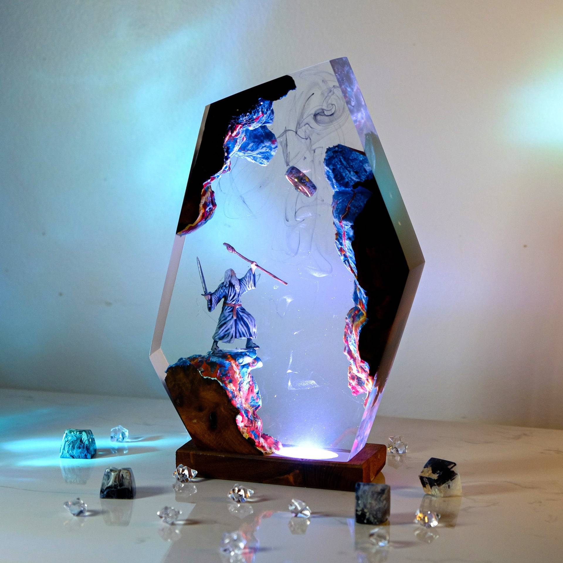 Movie Scence Figure Table Resi - Neon Sign Party review and price