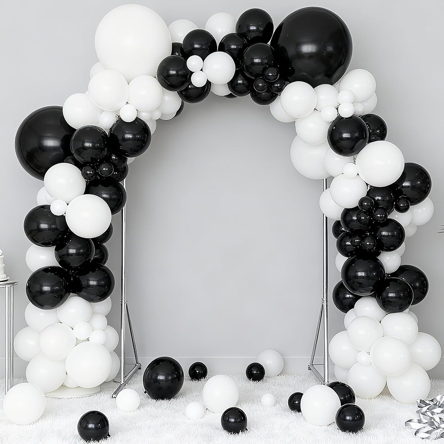 136 Pcs Black & White Latex Ba - Event Launch Party review and price