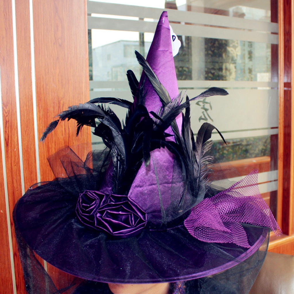 Halloween Hat Fabric Pointed C - Party Hat Cone review and price
