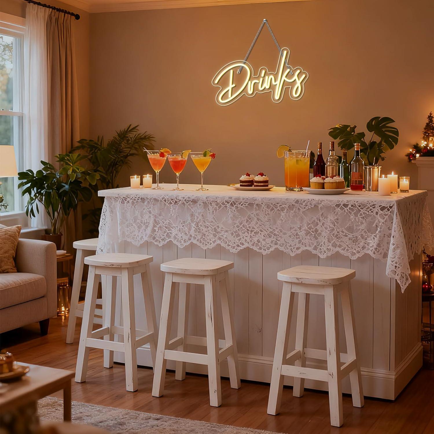 Drinks Neon Sign LED Neon Ligh - Neon Sign Party review and price